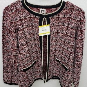 Red Multi Color Sweater